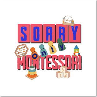 Sorry, Only Montessori Posters and Art